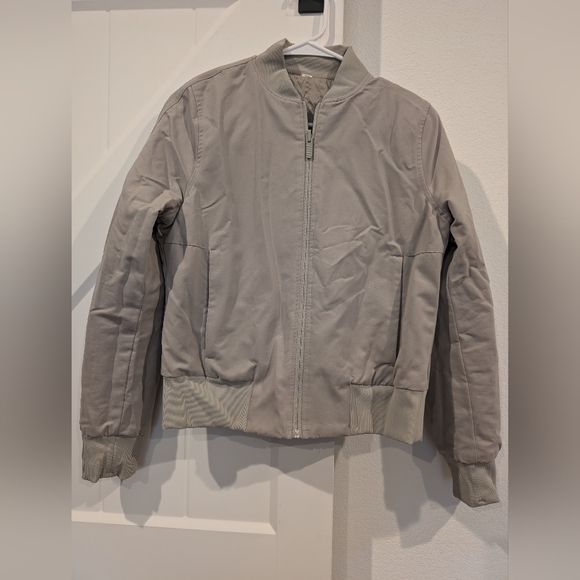 Lululemon Non-Stop Cotton Bomber Jacket size 6 - Picture 7 of 10